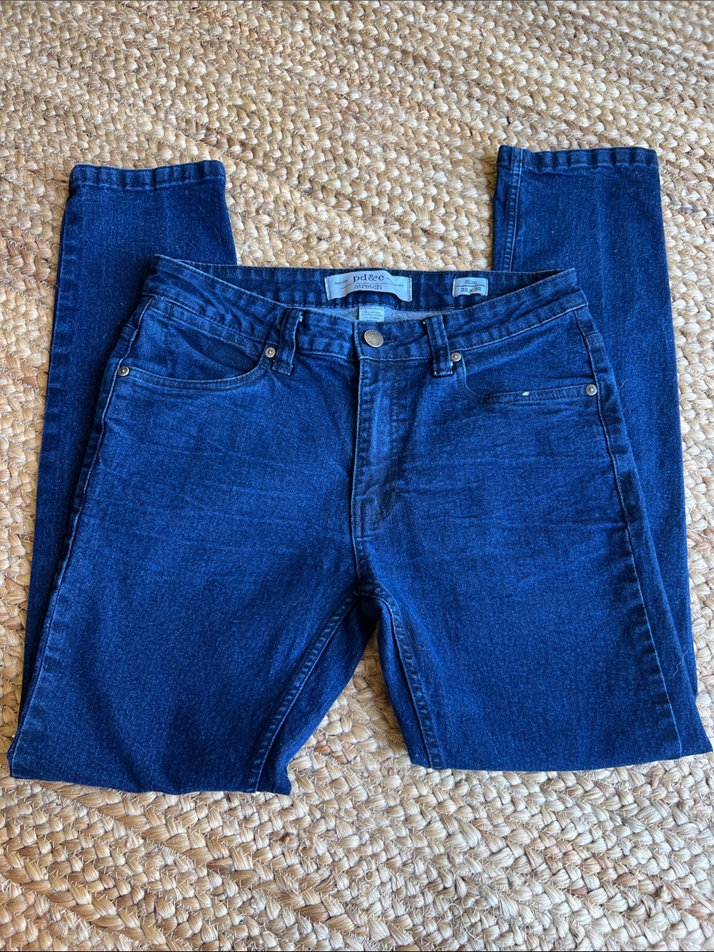 PD&C Men’s Dark Indigo Slim Jeans